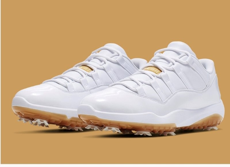 nike men's air jordan 11 golf shoes