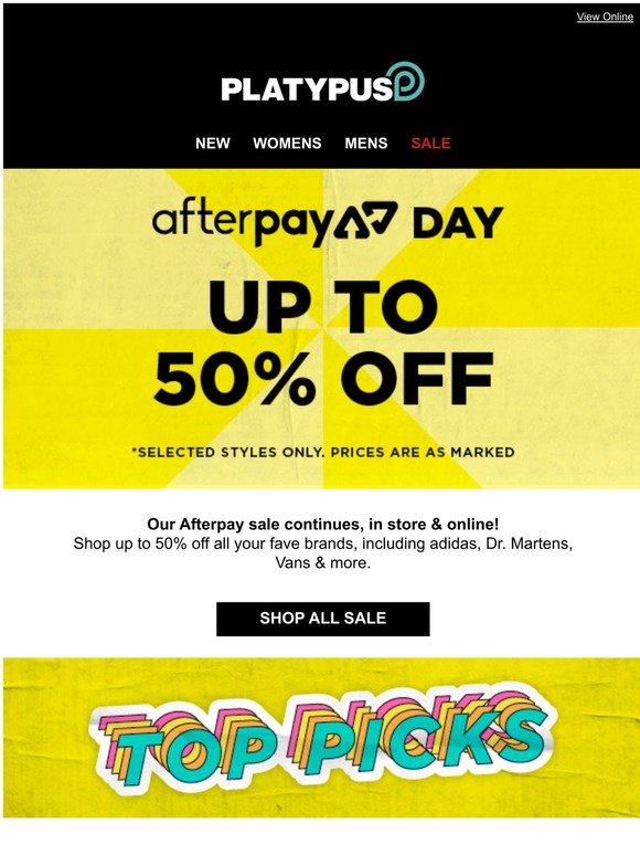 Platypus NZ: Afterpay DEALS! 🤑 | Milled