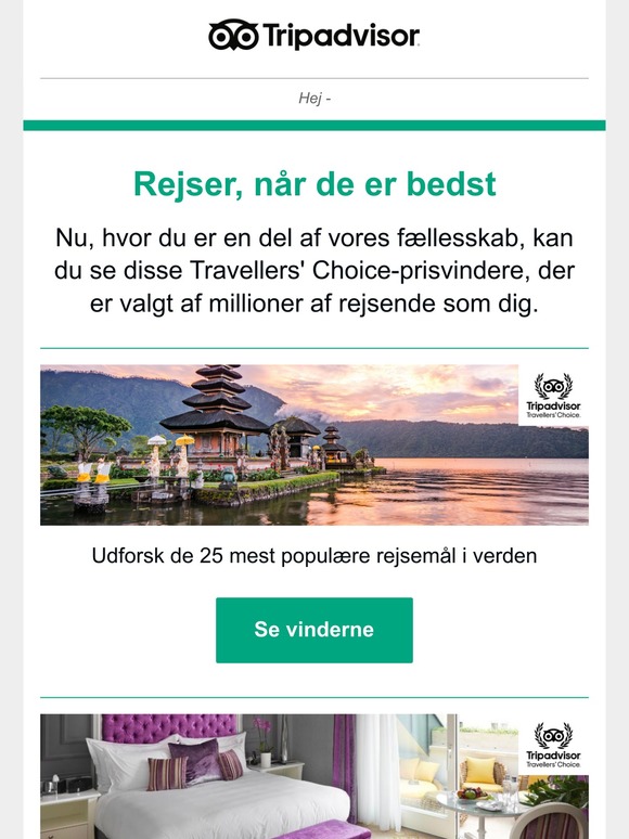 Og vinderne er …