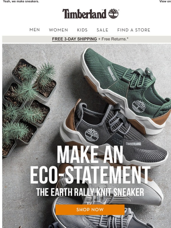 men's earth rally knit sneakers