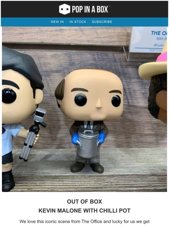 kevin malone pop figure