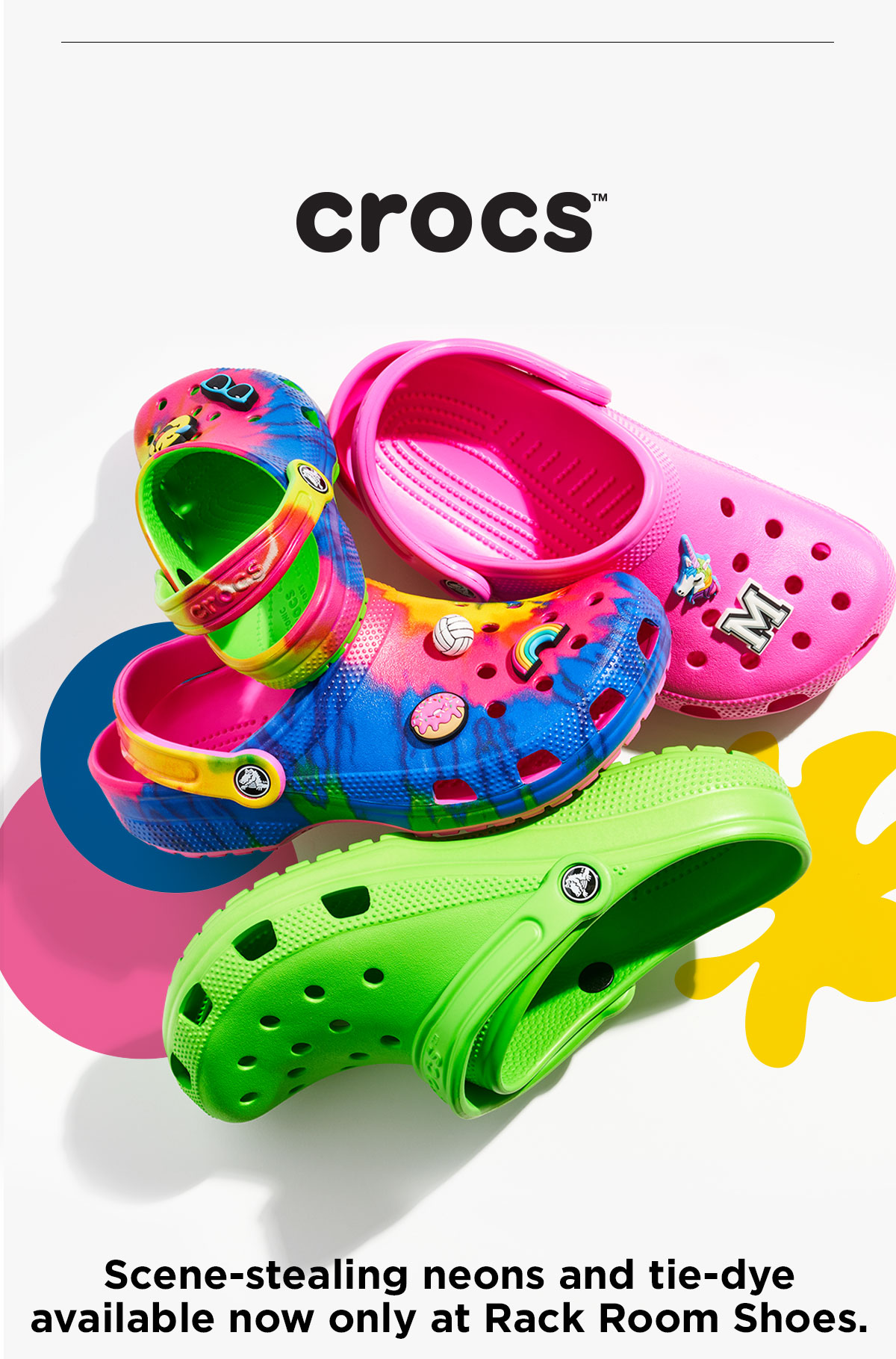 rack room shoes crocs