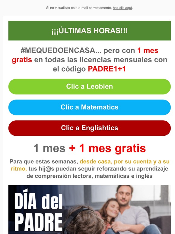 1 mes gratis mientras los colegios sigan cerrados 🚷 ...