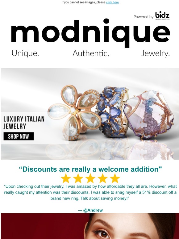 Shop Luxurious Jewelry for Him & Her!