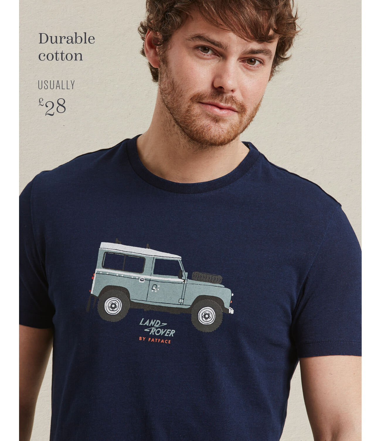 fatface land rover t shirt