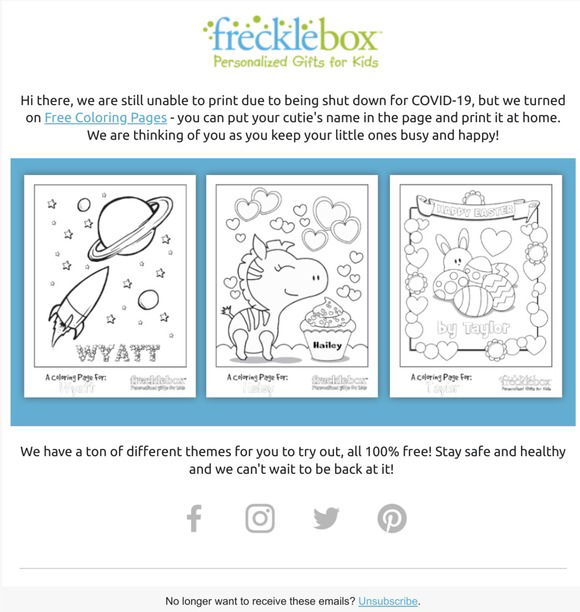 Personalized Sketchbooks for Kids - frecklebox