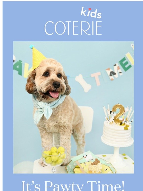 BARK x Coterie Puppy Party