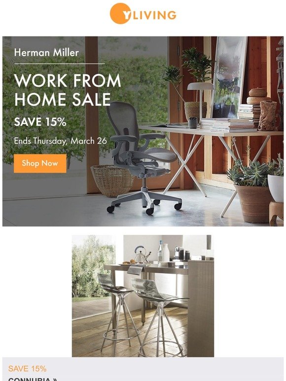 Herman Miller Work From Home Sale: Save 15%