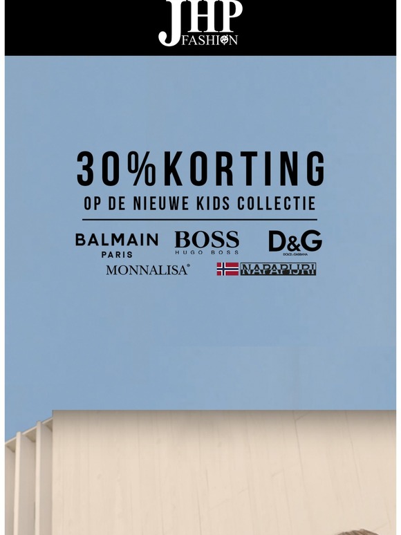 30% korting op onze kids collectie