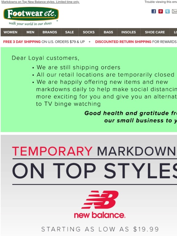 new balance shipping time