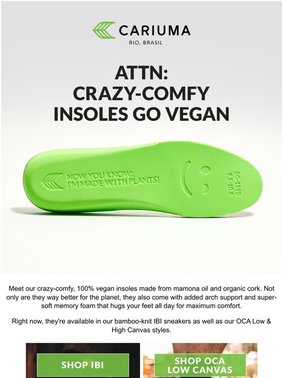 vegan insoles