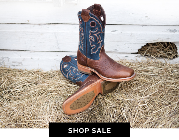 double h boots work western