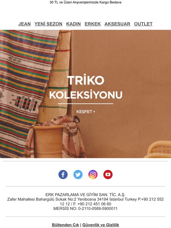  Yeni Triko Koleksiyonu👕2. Üründe %50 İndirim!