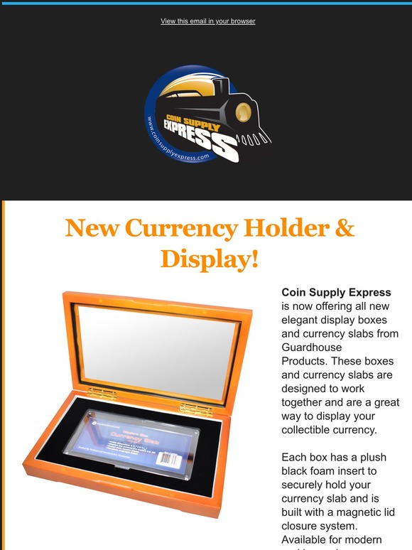 Coin Supply Express Brand New Coin Supply Products Milled