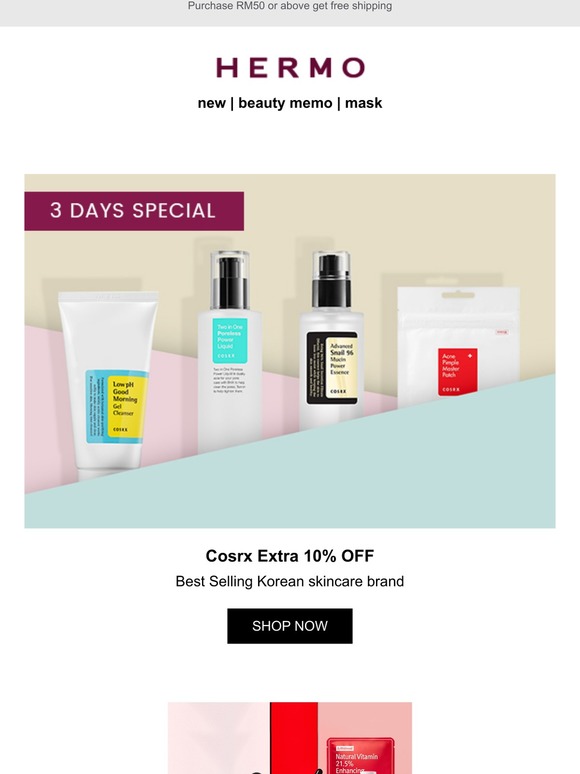 cosrx hermo