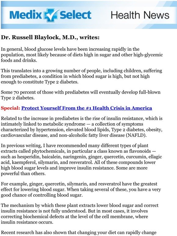 dr blaylock wellness report cancer