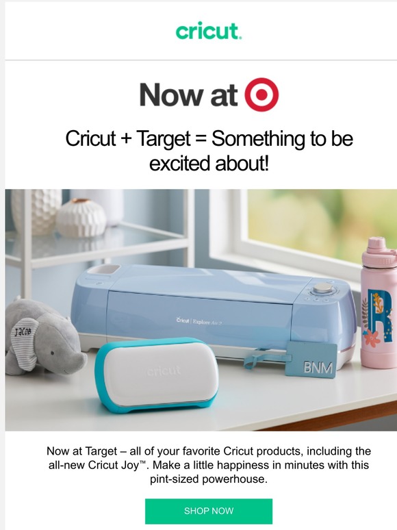 Cricut Source Cricut Is Now at Target! Milled