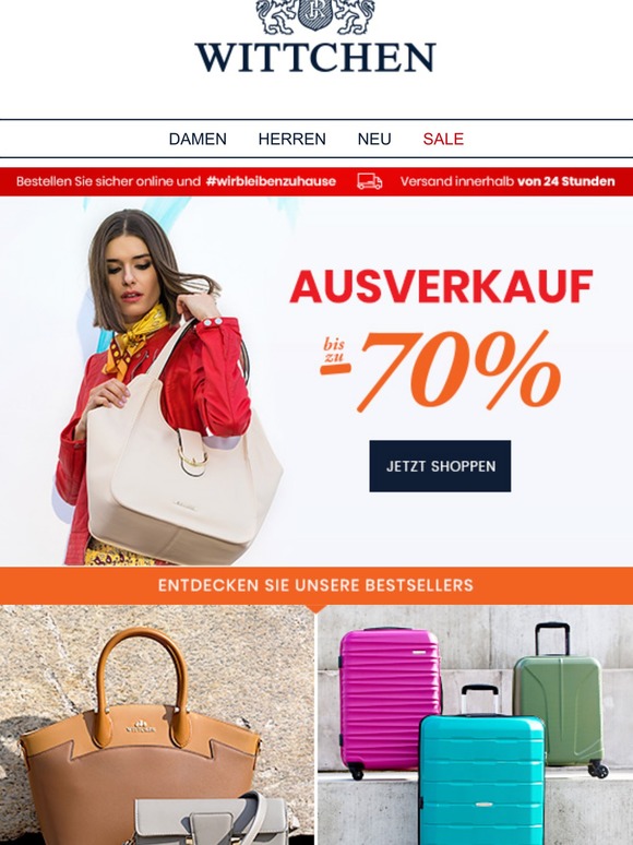 Unser Frühlings-Sale mit bis zu -70% geht weiter! #wirbleibenzuhause