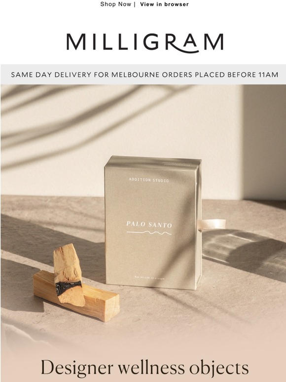 Create ritual at home with Addition Studio