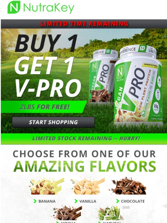 ⚠️ Last Chance! Redeem Your BOGO's on V-Pro and Envie  🎁