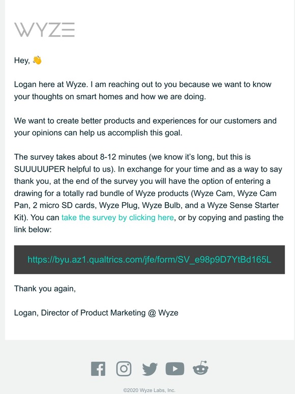 Hey Wyze friends, wanting to know what you think 🤔