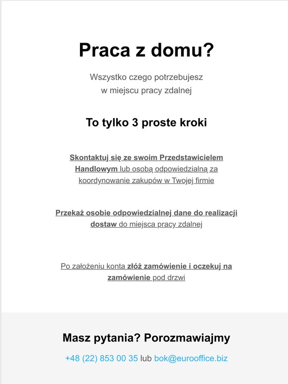 Praca z domu z eurooffice.biz