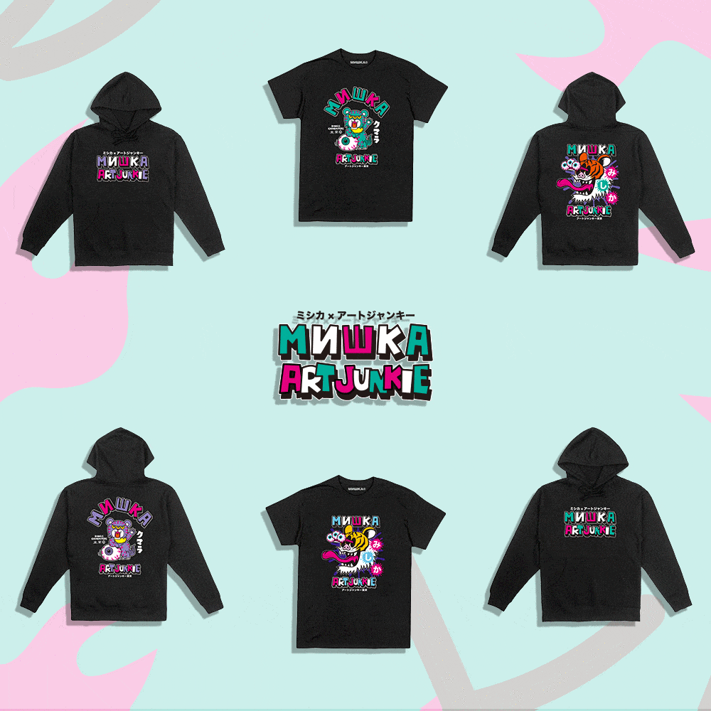 Mishka Mishka x Art Junkie Capsule Timed Preorder Now Available! Milled