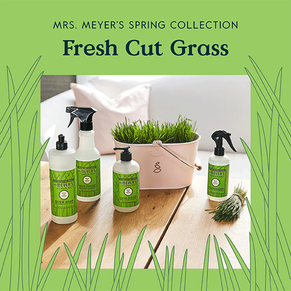 fresh cut grass soap