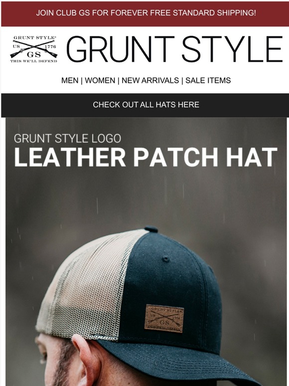grunt style baseball cap