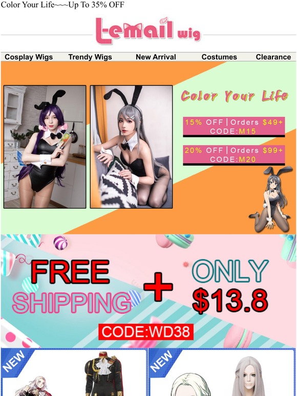 Stay safe! Up to 35% off to shop from home