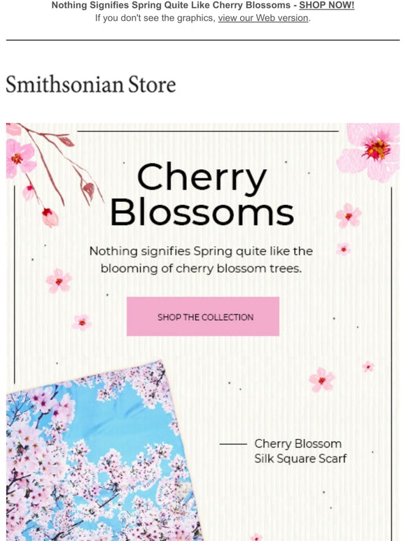 Smithsonian Store Celebrate Cherry Blossoms Milled