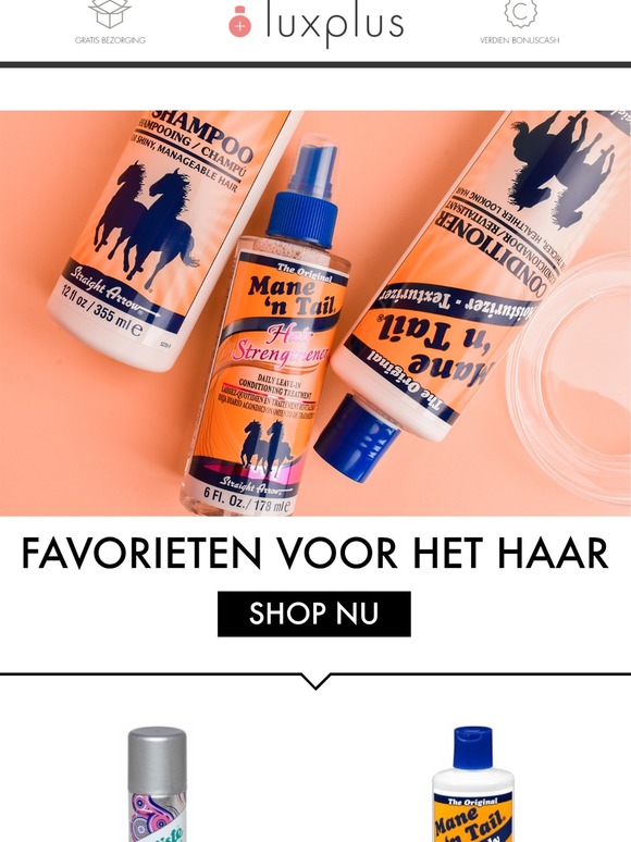 🚚❤️ Bespaar tot 80% op de beste best hair care merken:  BATISTE - OSIS+ - AUSSIE - UNIQ ONE - TIGI