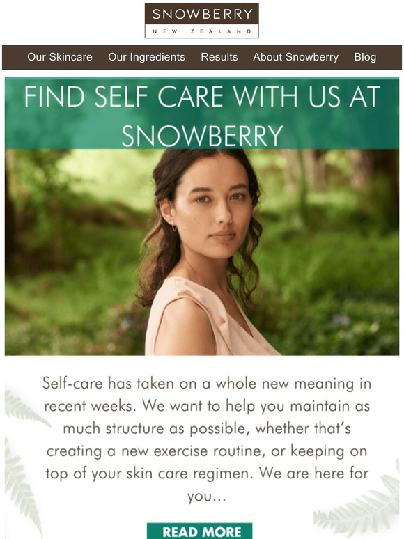Find self-care with us at Snowberry