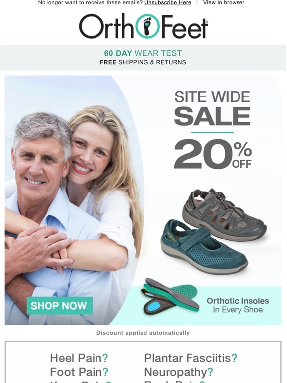 orthofeet discounts