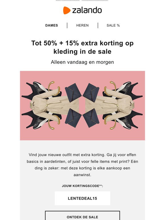 Zalando NL: Herfstsale: tot -50% + 15% EXTRA korting | Milled