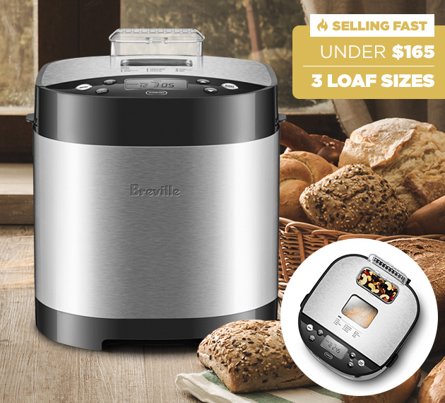 🔥 Hot Deals Breville Bread Maker (165) & Hand
