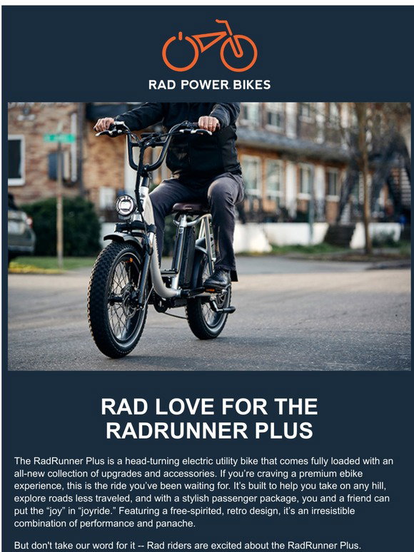 Modified Radrunner Rad Power Bikes: