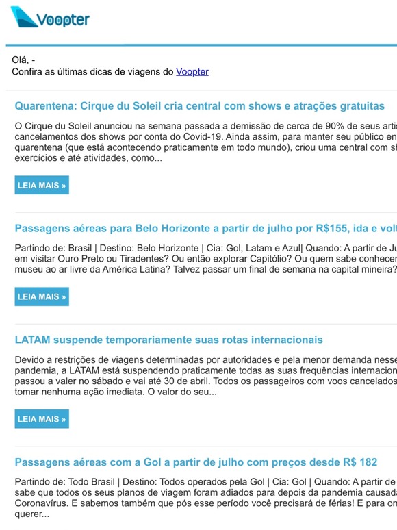 Quarentena: Cirque du Soleil cria central com shows e atrações gratuitas
