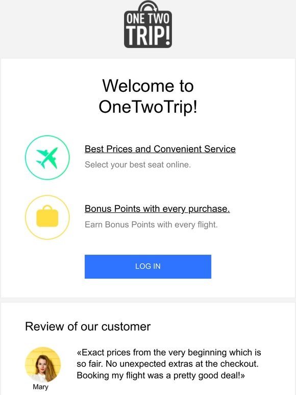 one two trip flights