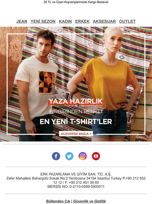 Yaza Hazırlık🌞 Birbirinden Renkli En Yeni Tişörtler!👕