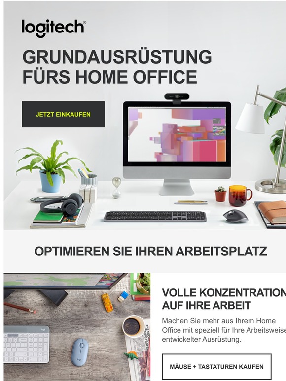 Grundausrüstung fürs Home Office