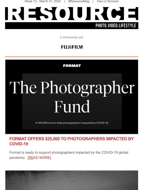 The Photographer Fund; APA's Open Talk; Photog Mario Cruz's Living Among What’s Left Behind; plus Photo Contests and Online Events