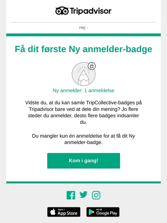 ✏️ -få dit Ny anmelder-badge