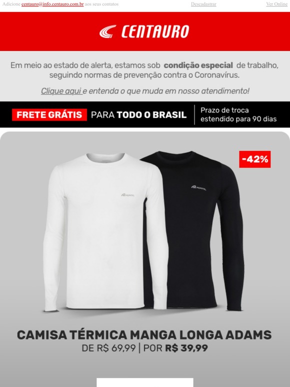 camiseta termica centauro