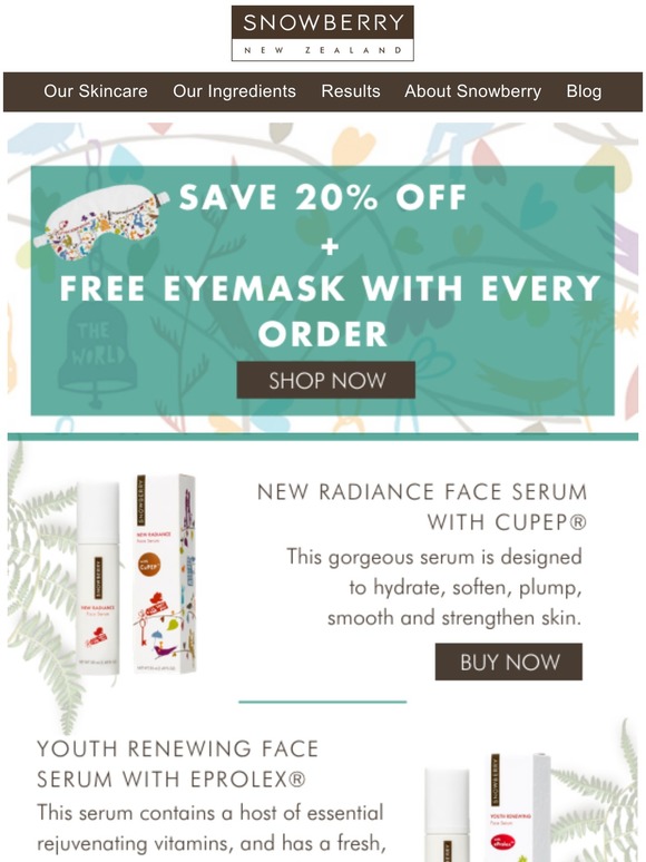 DON’T MISS OUT | 20% off + a free gift!