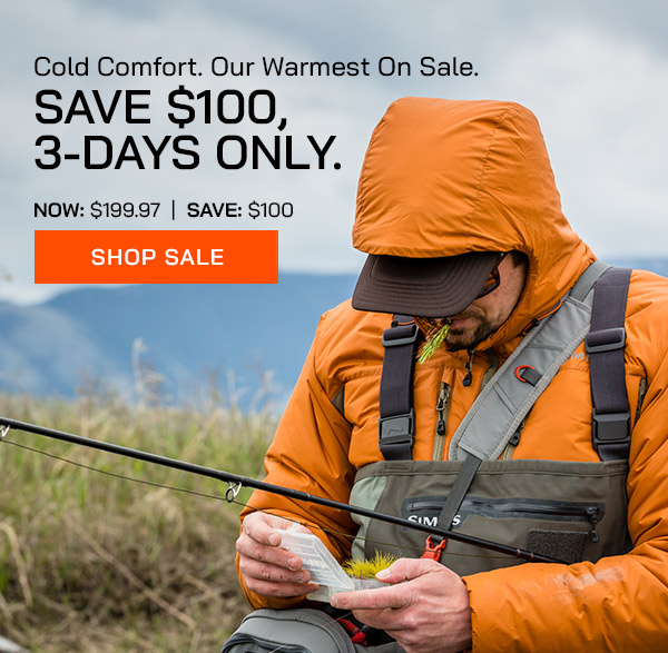 simms west fork jacket sale