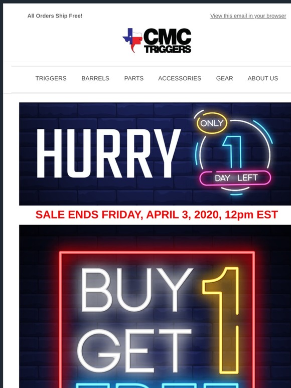 Glock BOGO Ending Soon! 🔥