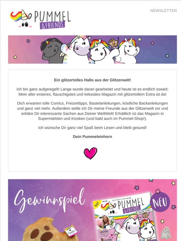 Pummel & Friends Magazin