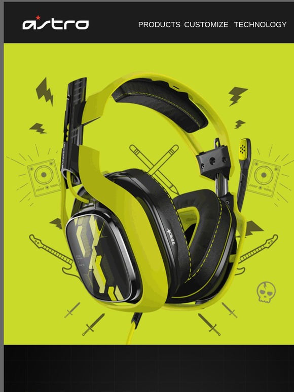 Astro best sale a40 yellow