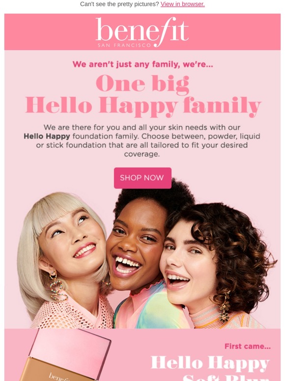 We are one big HELLO HAPPY family!